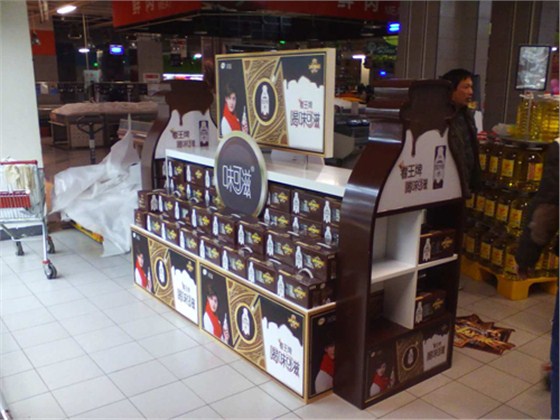 南京江寧萬達(dá)味可滋超市展架