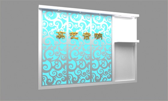 大唐格雅高藝音響形象墻