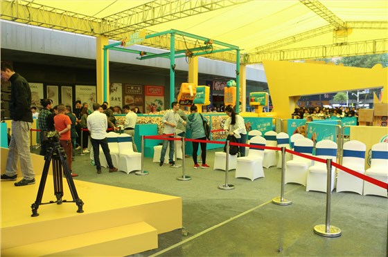 活動內(nèi)場現(xiàn)場-大唐格雅展會搭建