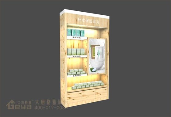 南京龍江新城市廣場(chǎng)面膜小屋-化妝品展柜