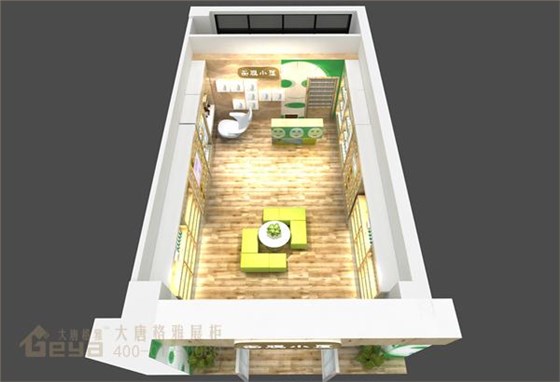 南京龍江新城市廣場(chǎng)面膜小屋-化妝品展柜