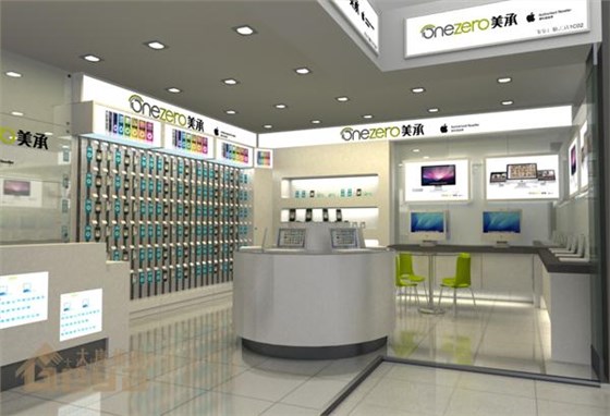 常州百腦匯蘋(píng)果手機(jī)展柜