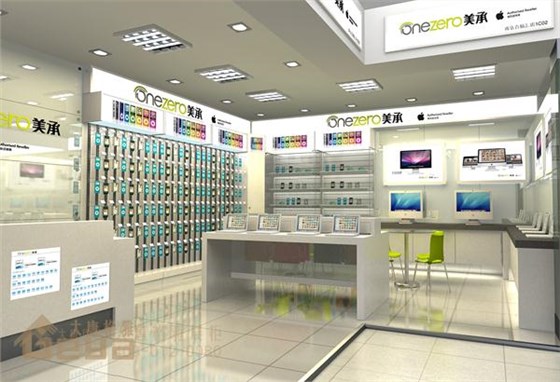 常州百腦匯蘋(píng)果手機(jī)展柜