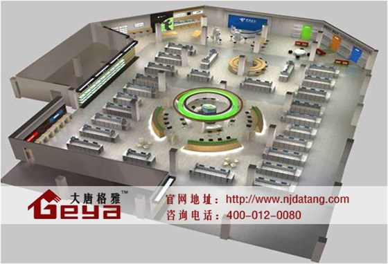 南京商業(yè)展柜制作-大唐格雅