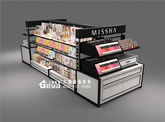 化妝品展柜,化妝品展示柜,化妝品柜臺(tái),化妝品柜子,彩妝柜臺(tái)