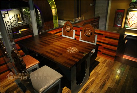 餐廳個(gè)性桌椅-南京仙林金鷹