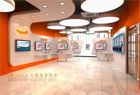 中國聯(lián)通展柜-江蘇全境