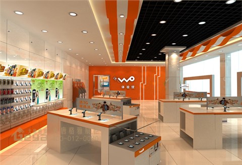 中國聯(lián)通展柜-江蘇全境