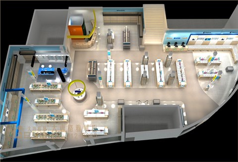 電腦手機(jī)展柜-淮安3C賣場