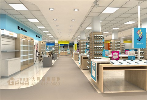 電腦手機(jī)展柜-淮安3C賣場