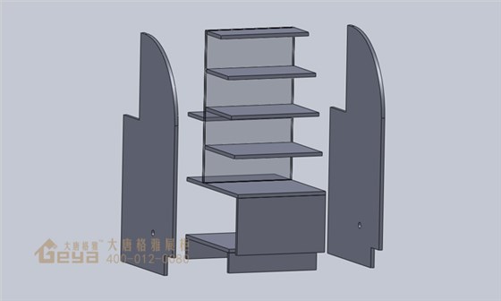 座上客收銀臺(tái)高柜