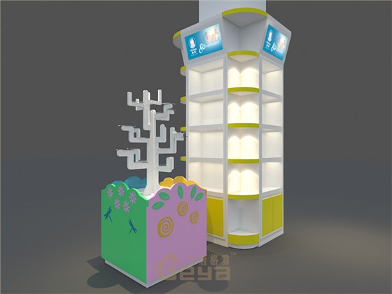 超市包柱、鋼木貨架