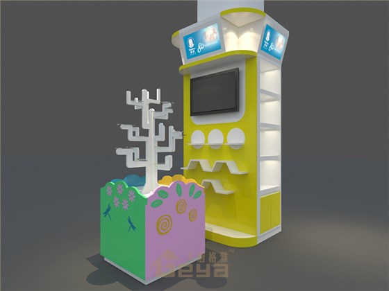 超市包柱、鋼木貨架