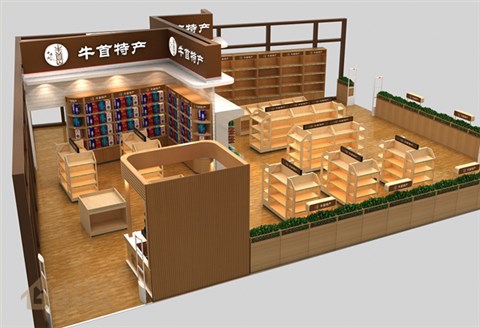 鋼木貨架-木質(zhì)貨架-南京展柜廠