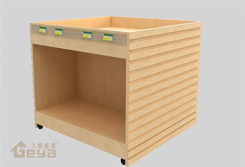 鋼木貨架-木質(zhì)貨架-南京展柜廠