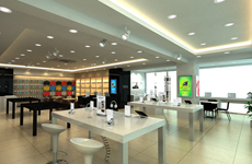 大唐格雅為您個(gè)性定制電腦手機(jī)展柜