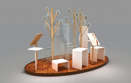 大唐格雅服裝展柜優(yōu)生地堆側(cè)面圖