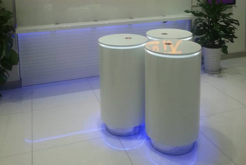 聯(lián)通圓形體驗臺