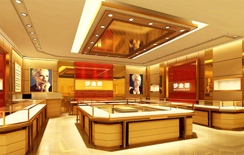 夢(mèng)金園珠寶展柜