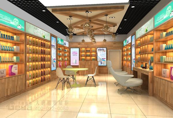 南京龍江新城市廣場(chǎng)面膜小屋-化妝品展柜