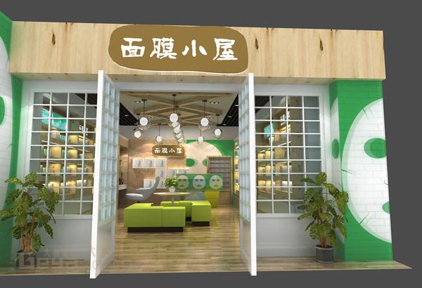 南京龍江新城市廣場(chǎng)面膜小屋-化妝品展柜