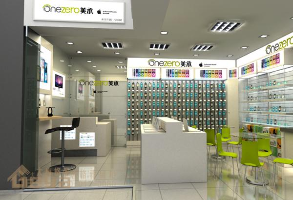 常州百腦匯蘋果手機(jī)展柜