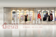 服裝展柜保養(yǎng)的小巧門—南京大唐格雅展柜