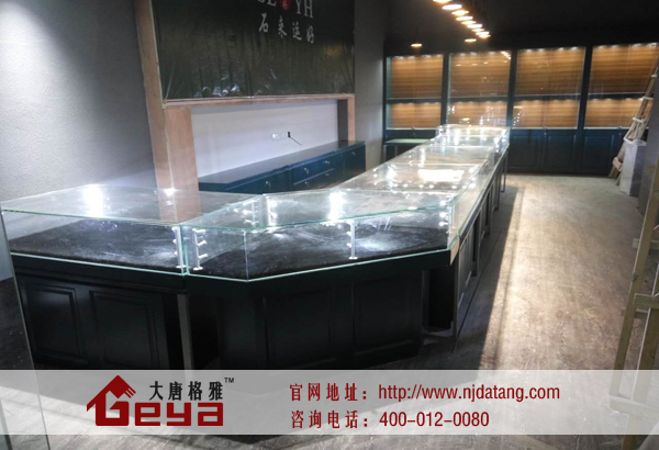南京珠寶展柜制作廠家-大唐格雅