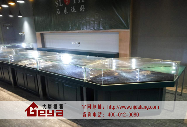 南京珠寶展柜制作廠家-大唐格雅