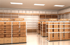 超市鋼木貨架要點(diǎn)—南京大唐格雅展柜