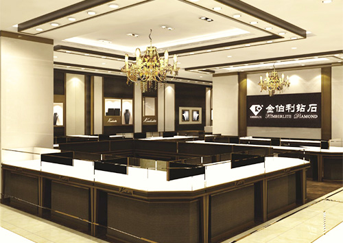 珠寶展柜的立體感如何實現(xiàn)？