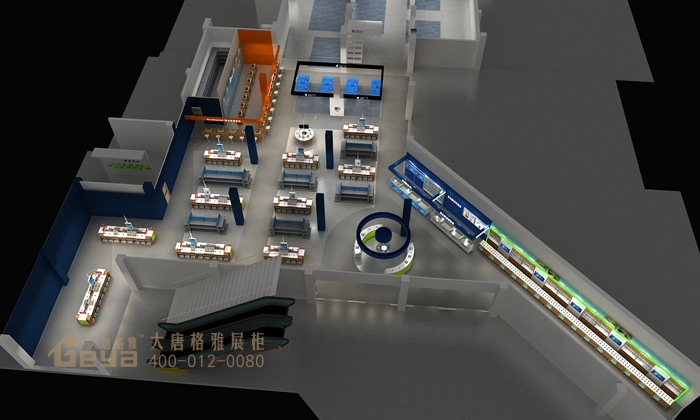 新街口五星電腦手機(jī)展柜