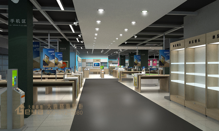 常州關(guān)河路店電腦手機展柜 常州關(guān)河路店電腦手機展柜