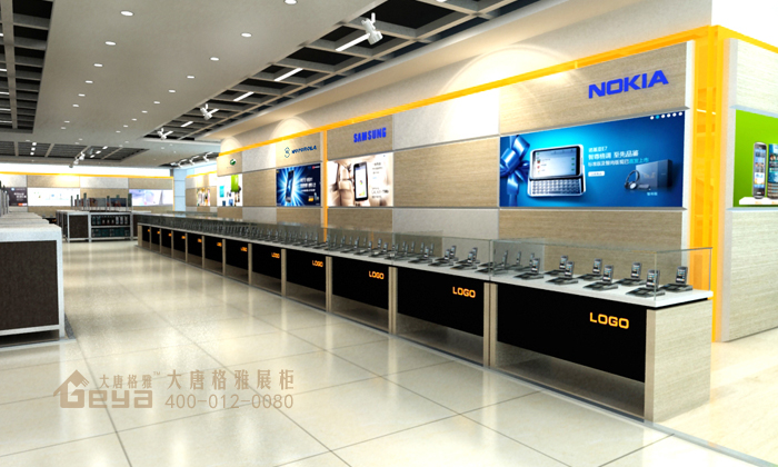 中山大廈電腦手機(jī)展柜