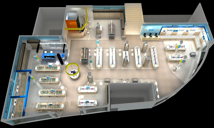 淮海3C賣場電腦手機(jī)展柜 淮海3C賣場電腦手機(jī)展柜