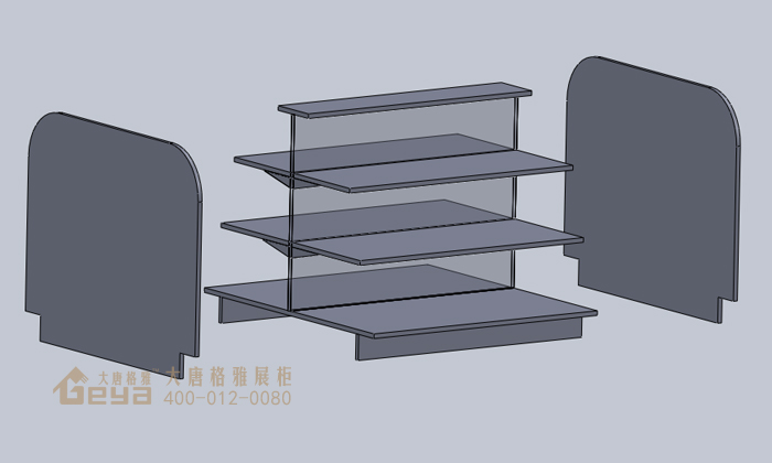 座上客大環(huán)島矮柜