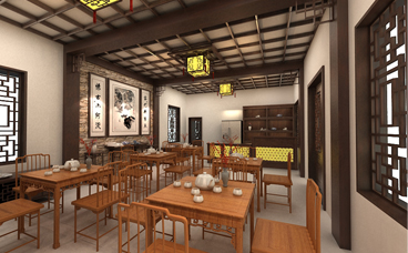 茶館設(shè)計(jì)-南京唐二陵茶館