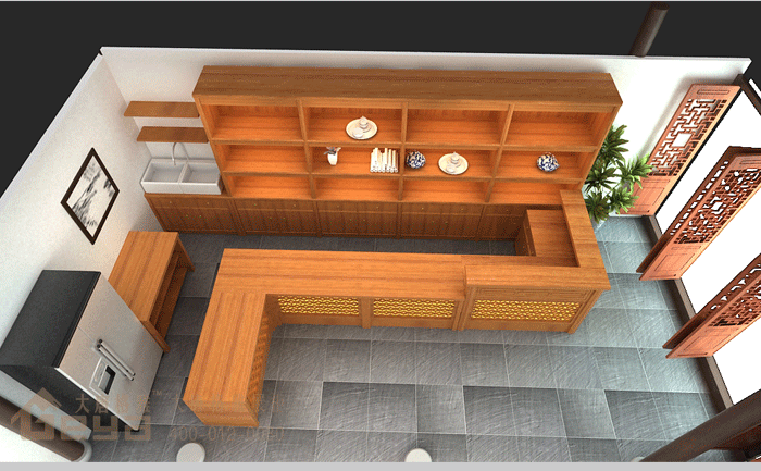 產(chǎn)品展示-民俗館茶藝接待室方案-南京楊柳村