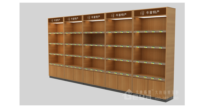 產(chǎn)品展示-超市鋼木貨架-南京牛首山土特產(chǎn)