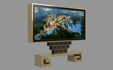 燈箱制作-國信地產(chǎn)