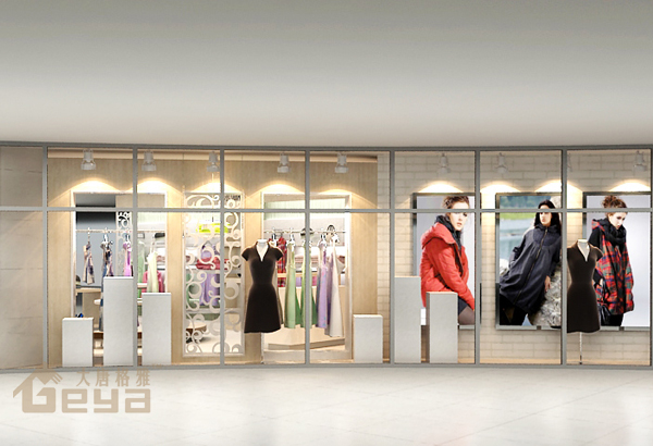 產(chǎn)品展示-水淼服裝展柜-南京服裝展柜制作廠家