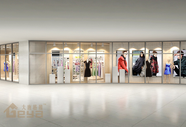 產(chǎn)品展示-水淼服裝展柜-南京服裝展柜制作廠家