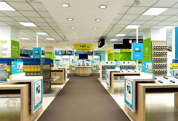 產(chǎn)品展示-南京展柜廠-常熟方塔手機(jī)電腦展柜