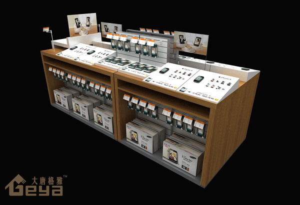 南京展柜制作-南京新街口五星手機(jī)電腦展柜-南京大唐格雅展柜