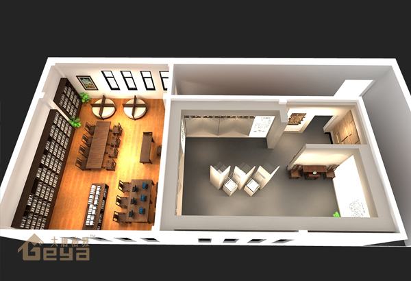 南京展柜制作-南京江寧首鎮(zhèn)展覽展廳-南京大唐格雅展柜制作廠家