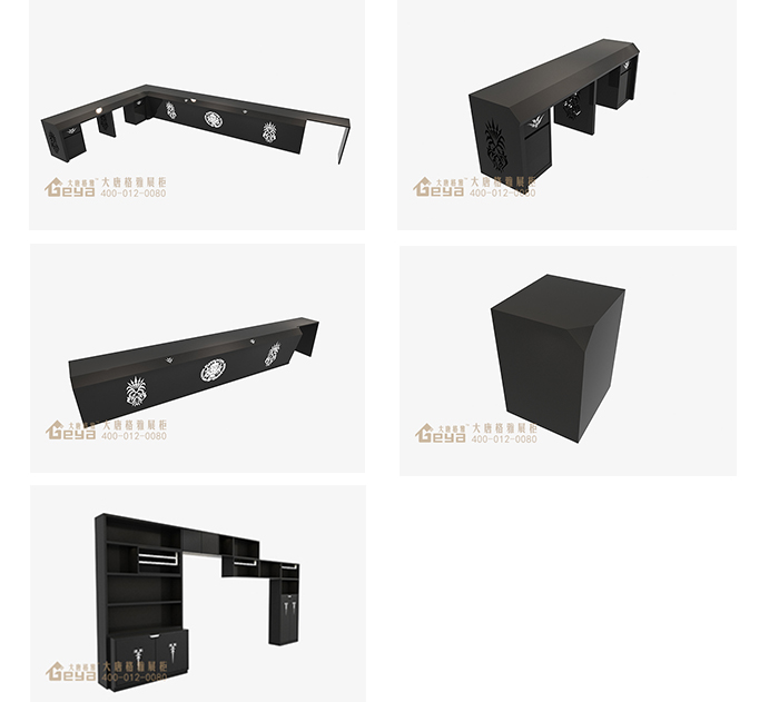 紋身館烤漆柜臺(tái)