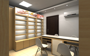 美甲展柜 美甲展柜