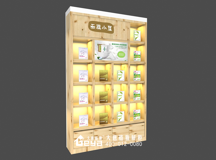 化妝品展柜,化妝品展示柜,化妝品柜臺(tái),化妝品柜子,彩妝柜臺(tái)