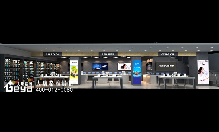 手機(jī)展柜,電腦展柜,手機(jī)展柜制作廠家,電腦展柜制作,聯(lián)想電腦展柜