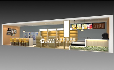 木質(zhì)展柜—水吧臺(tái)